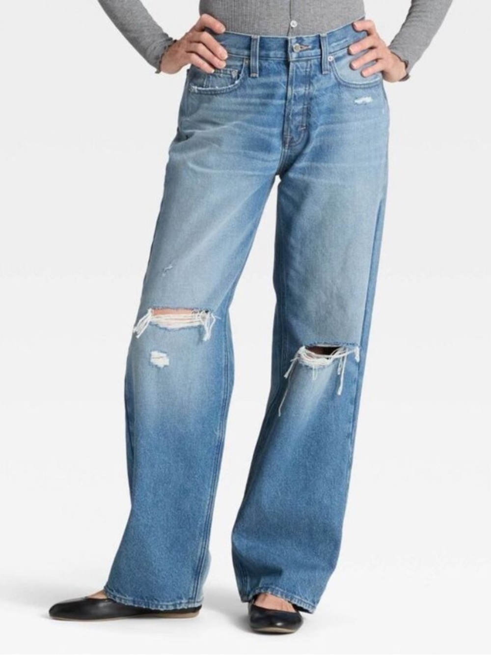 Universal Thread Mid Rise 90s Baggy Jeans